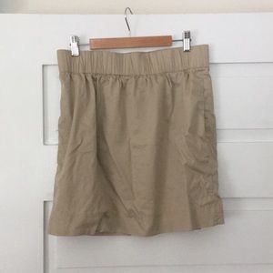 J. Crew Khaki Skirt